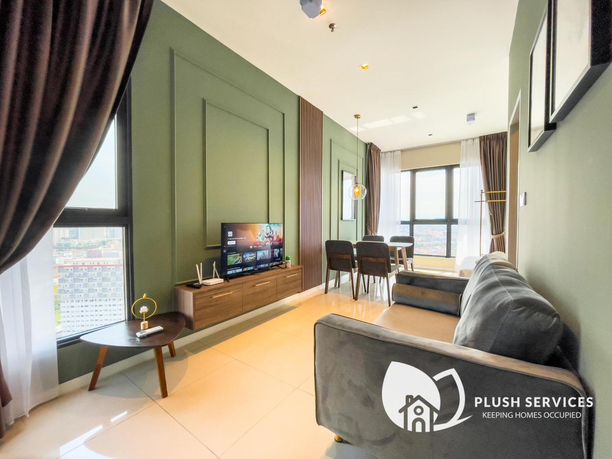 Highpark Suites At Petaling Jaya, Kelana Jaya By Plush Zimmer foto